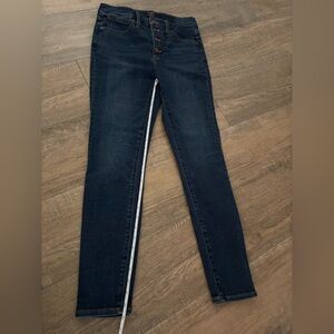 J. Crew Dark Blue Skinny Jeans